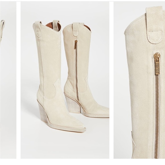 Paris Texas Shoes - Paris Texas Vegas Boot in calf suede